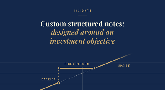 Bishop Insight 4 Custom Structured Notes Navy